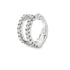 Natural .25ct Diamond Ear Cuff 14KT White Gold by Bids.com