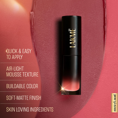 Lakme Xtraordin-Airy One-And-Done Lip, Eye &amp; Cheek Tint - Candy Floss