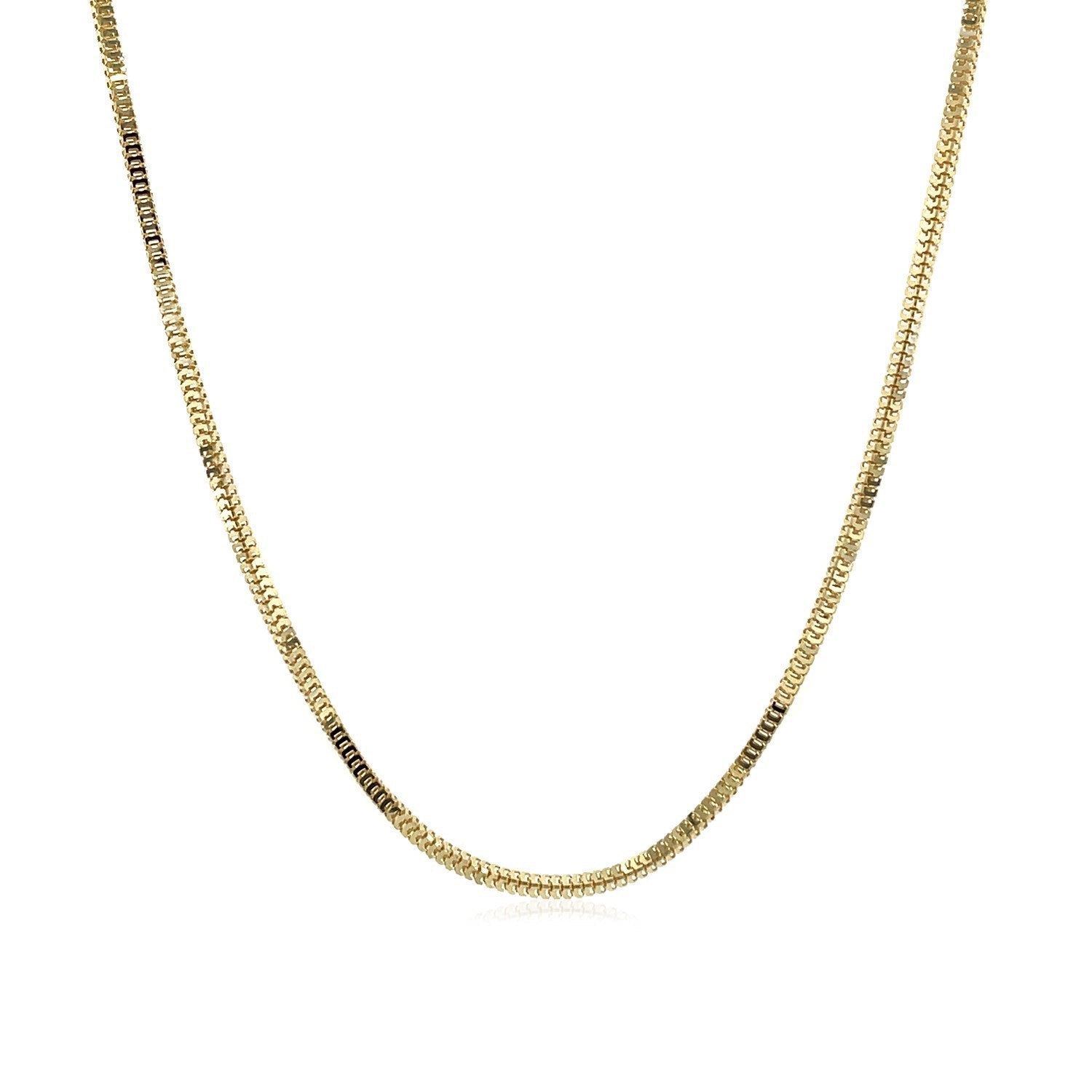 14k Yellow Gold Milano Chain 1.1mm by Bids.com