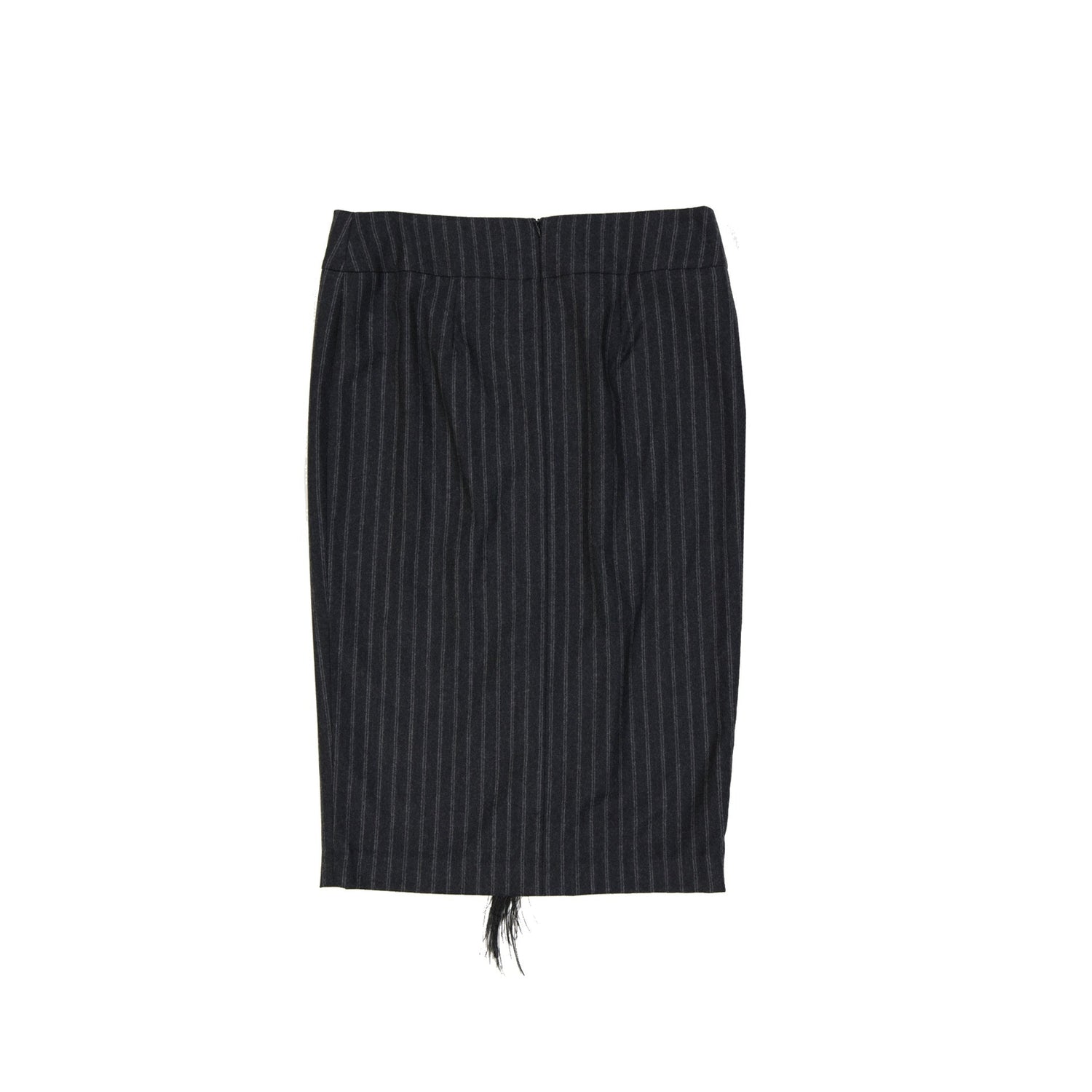 Brunello Cucinelli Wool Striped Skirt Women by Luosophy