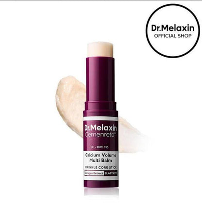 Dr.Melaxin Cemenrete Calcium Multi Balm 9g Korean Skin Care All In One Calcium Volume Stick Collagen Wrinkles Face Eye treatment Balm  DestGlow