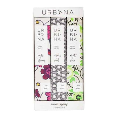 Urbana Room Sprays Home Collection Set 3x30ml