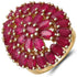 14K Yellow Gold Plated 9.30 Carat Genuine Ruby .925 Sterling Silver Ring by Bids.com