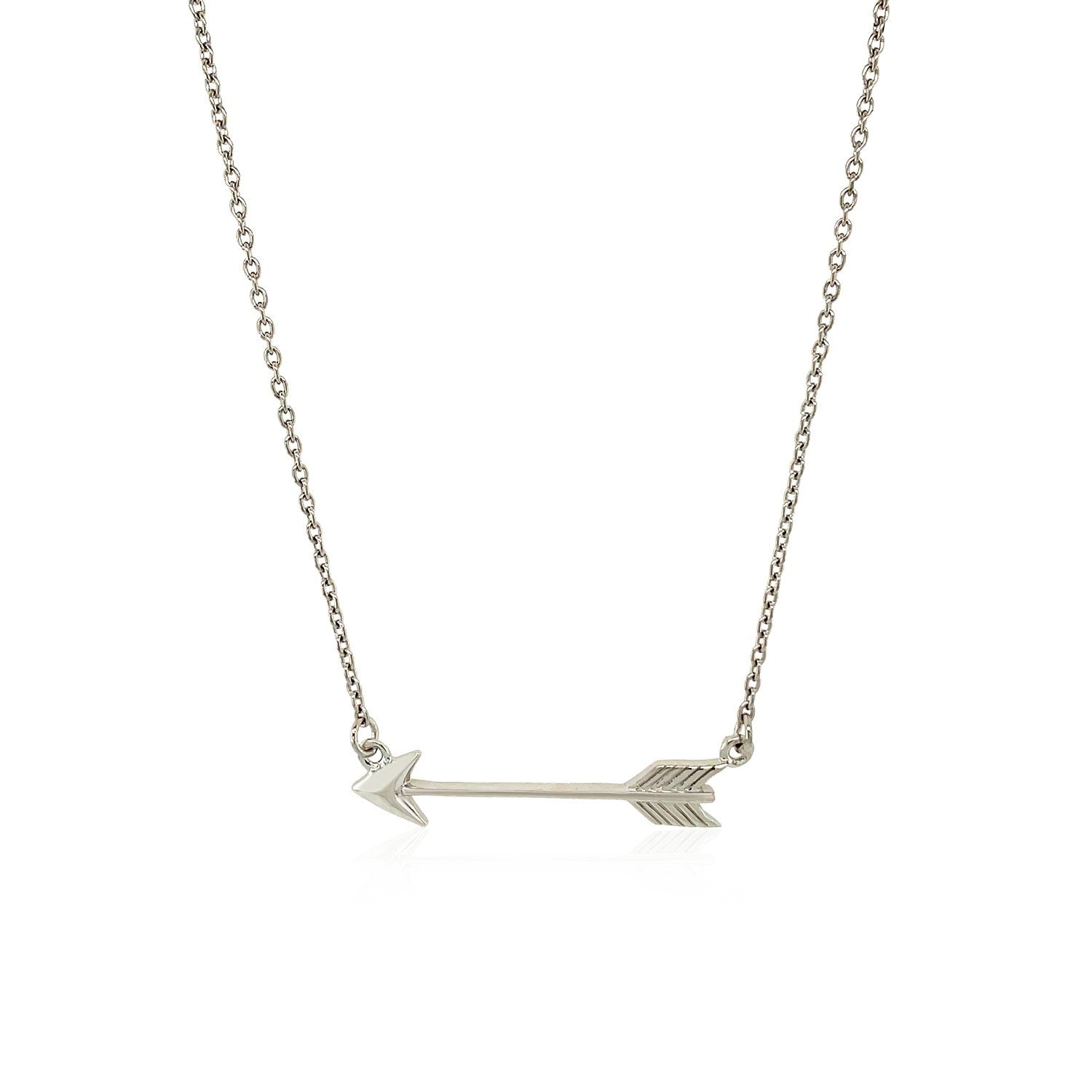 Necklace with Arrow in Sterling Silver by Bids.com