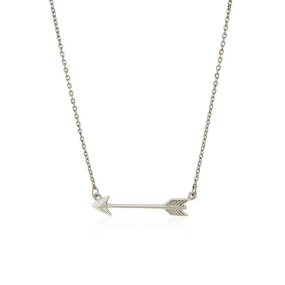 Necklace with Arrow in Sterling Silver by Bids.com