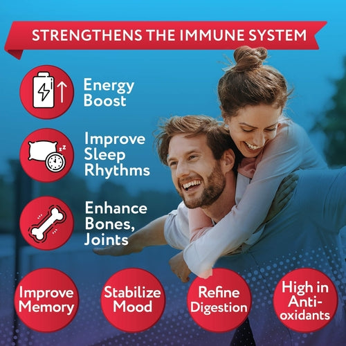 Vitamin D3 2000 IU Gummies - Immune Support, Bone & Joint Health