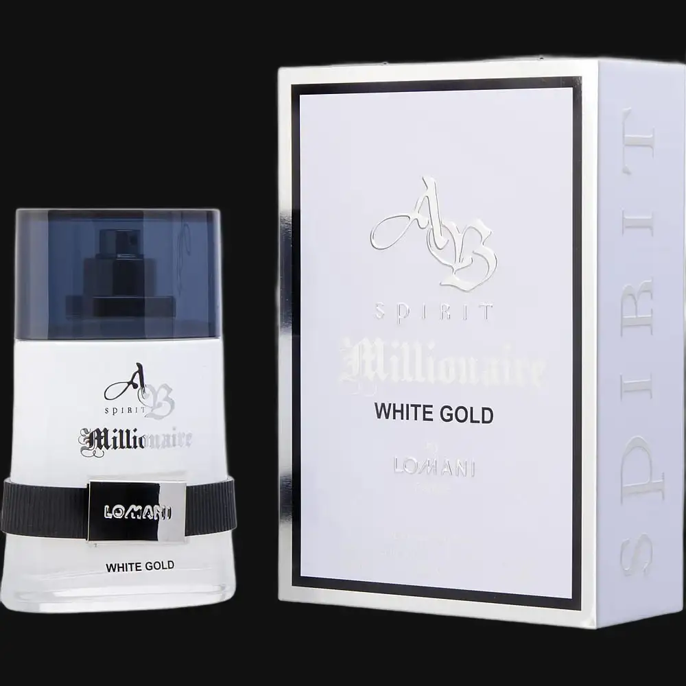 Ab Spirit Millionaire White Gold By Lomani Cologne for Men