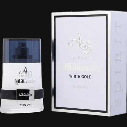 Ab Spirit Millionaire White Gold By Lomani Cologne for Men
