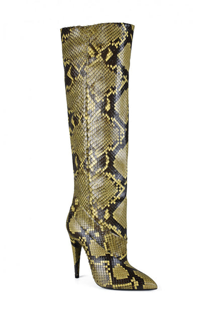 Saint Laurent Women Thigh-High Boots Kiki by Luosophy