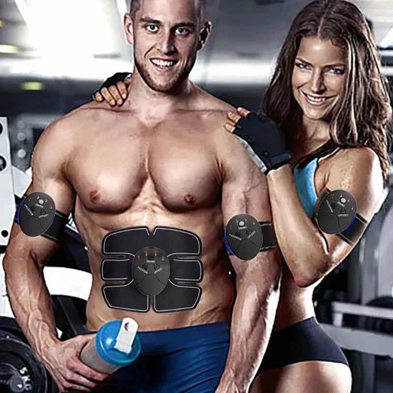 CoreBoost™ EMS Abs Training Belt – Muscle Support &amp; Core Strength