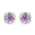 1.46 Carat Genuine Amethyst .925 Sterling Silver Earrings  DestGlow