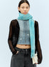 Acne Studios Women Narrow Tie-Dye Wool Scarf by Luosophy