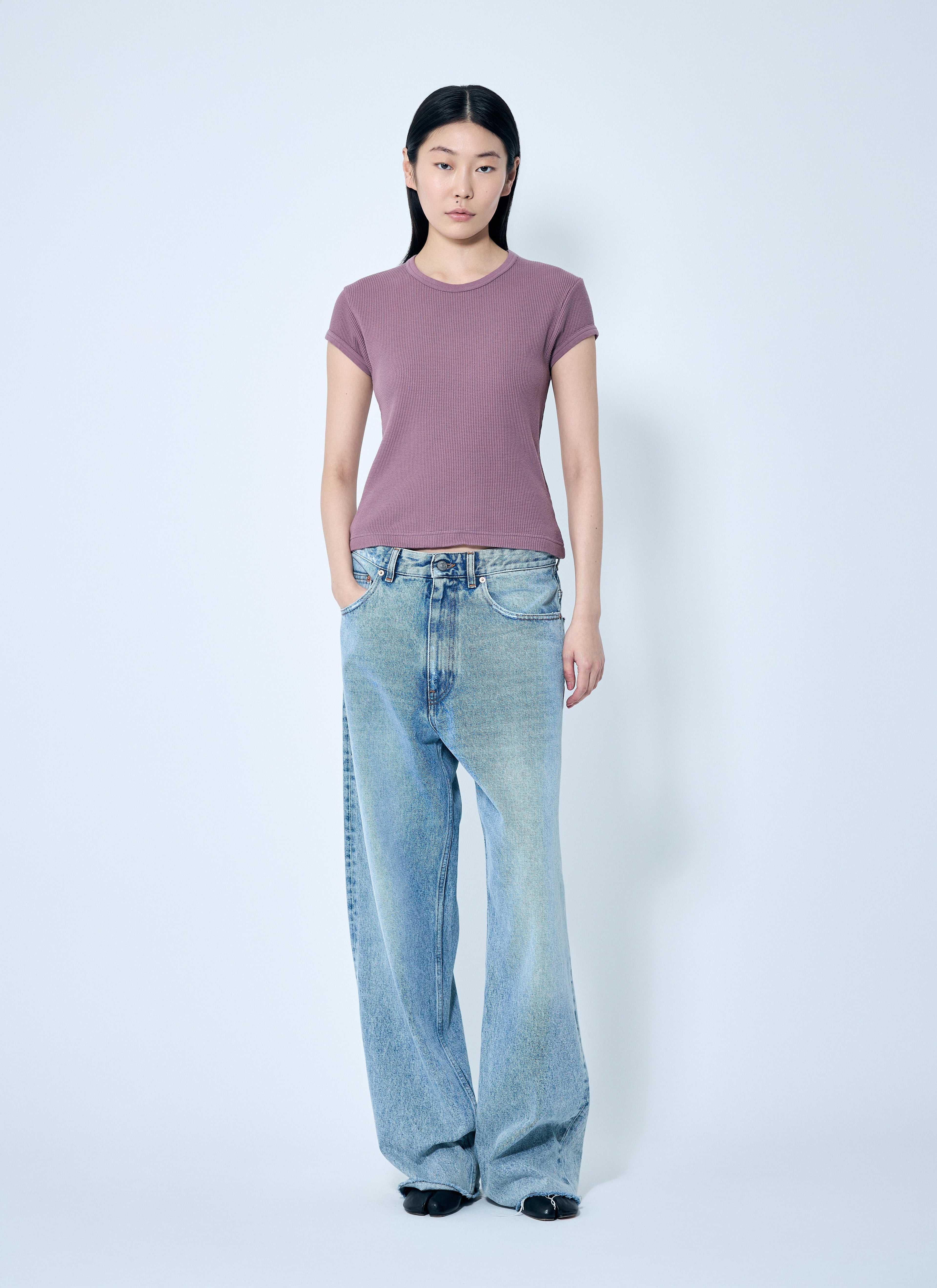 Acne Studios Women Thermal T-Shirt by Luosophy