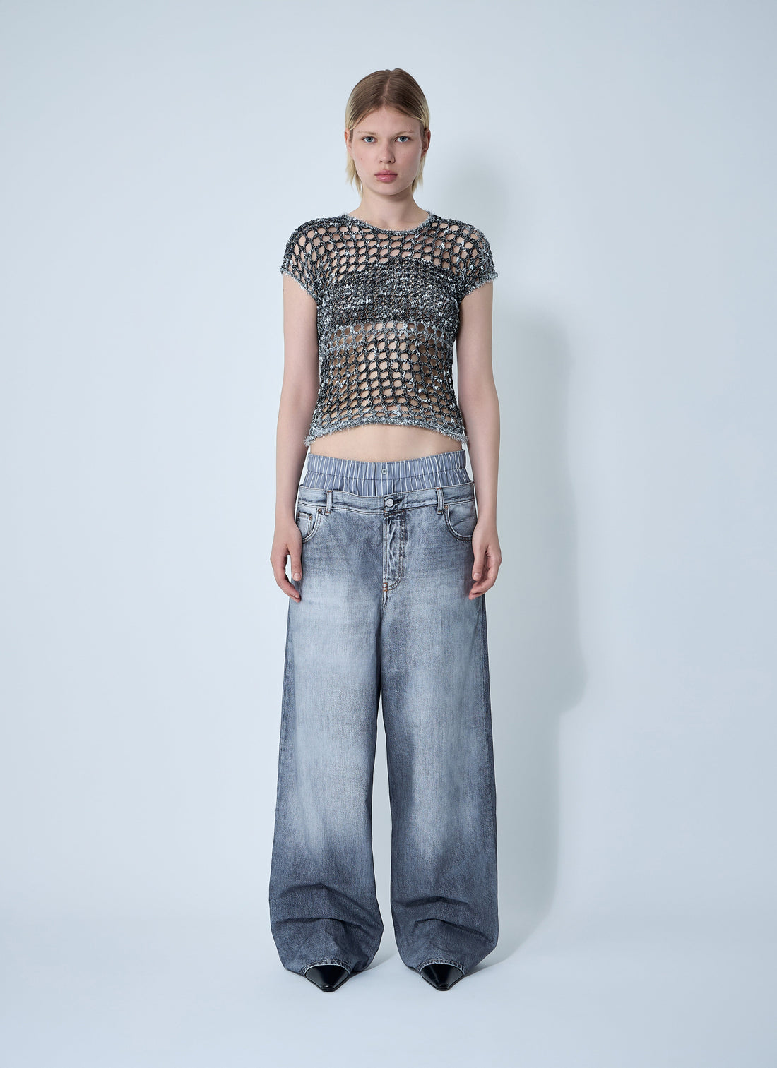 Acne Studios Women Crochet Top by Luosophy