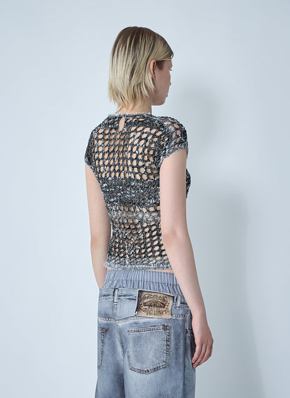 Acne Studios Women Crochet Top by Luosophy