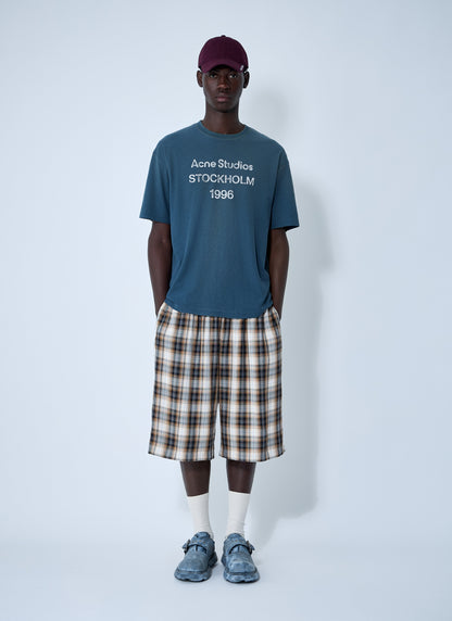 Acne Studios Men Check Shorts by Luosophy