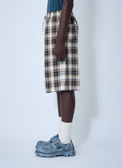 Acne Studios Men Check Shorts by Luosophy