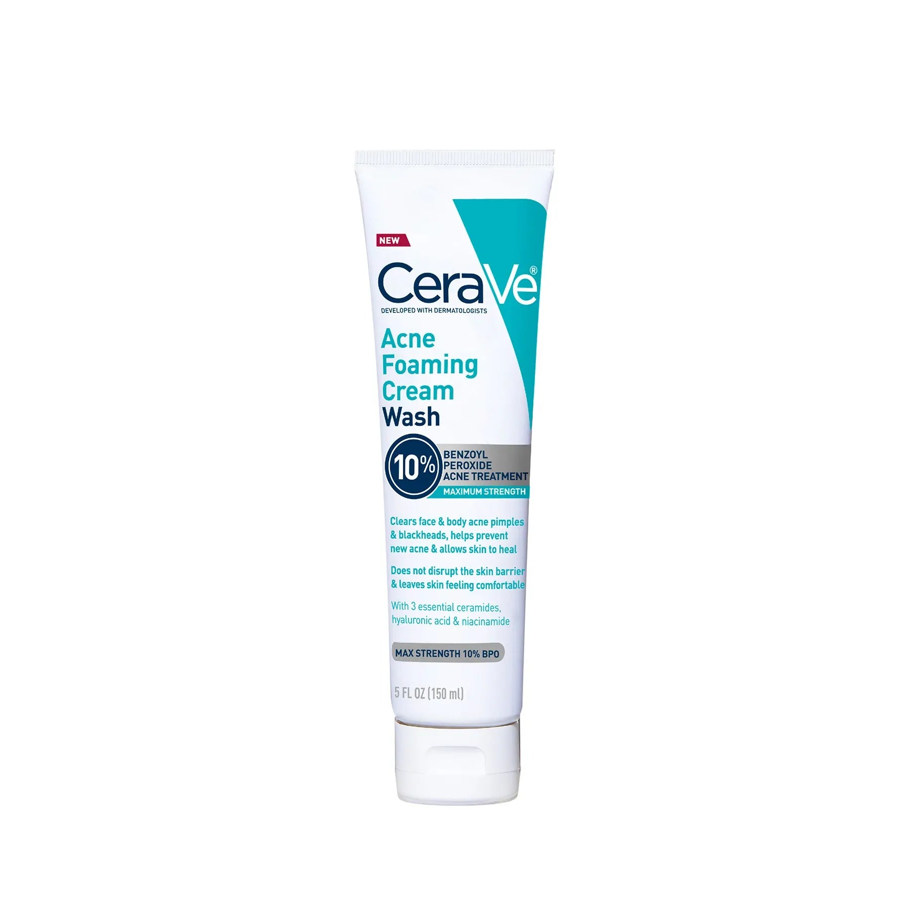 CeraVe Acne Foaming Wash Cream, 5 oz by Pasteur Pharmacy