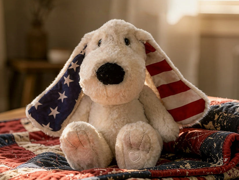 Xander Dog - Lavender Comfort Stuffed Animal by Lavender Life Company