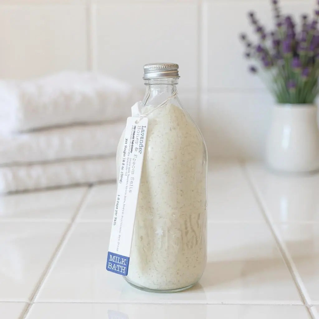 Lavender Honey Milk Bath - 79% Organic by Lavender Life Company