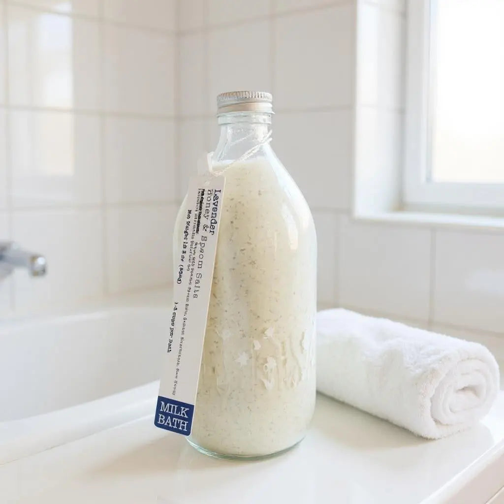 Lavender Honey Milk Bath - 79% Organic by Lavender Life Company