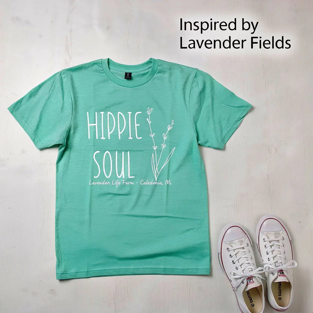 Lavender Life Farm/Hippie Soul Shirt by Lavender Life Company