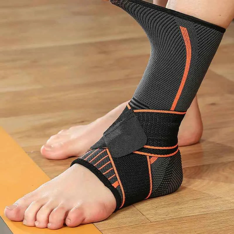AnkleGuard™ Adjustable Ankle Support Brace – Pain Relief &amp; Stability