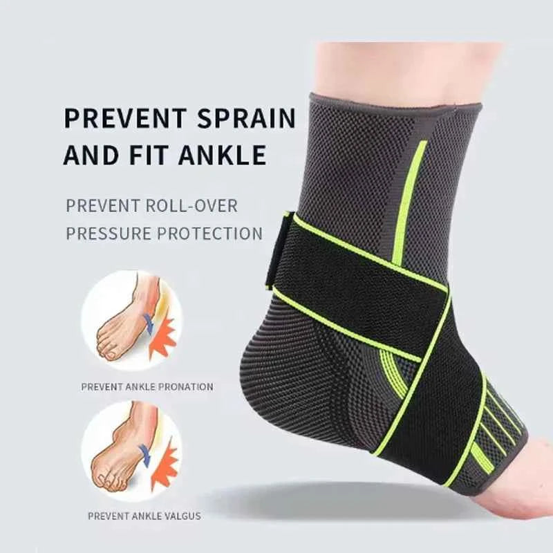 AnkleGuard™ Adjustable Ankle Support Brace – Pain Relief &amp; Stability
