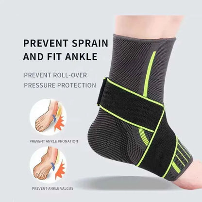 AnkleGuard™ Adjustable Ankle Support Brace – Pain Relief &amp; Stability