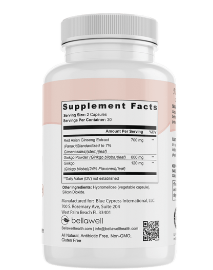 Ginkgo Biloba Formula by Bellawell