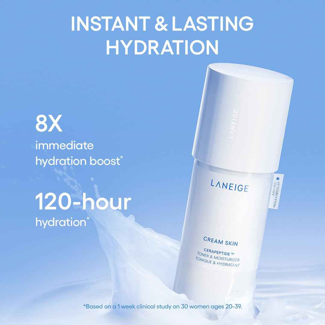 Water Bank Blue Hyaluronic Moisturizer: Barrier-Boosting Hydration, Squalane, Ceramide, Dermatologist-Tested