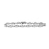 14K White Gold 1.00 Cttw Princess-Cut Diamond Link Bracelet (I-J Color, I1-I2 Clarity) - Size 7.25 by Bids.com