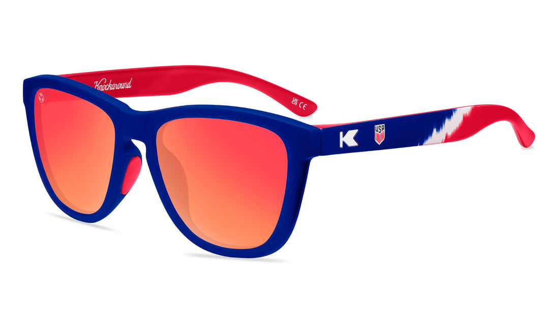 U.S. Soccer 2024 Knockaround Sunglasses  DestGlow