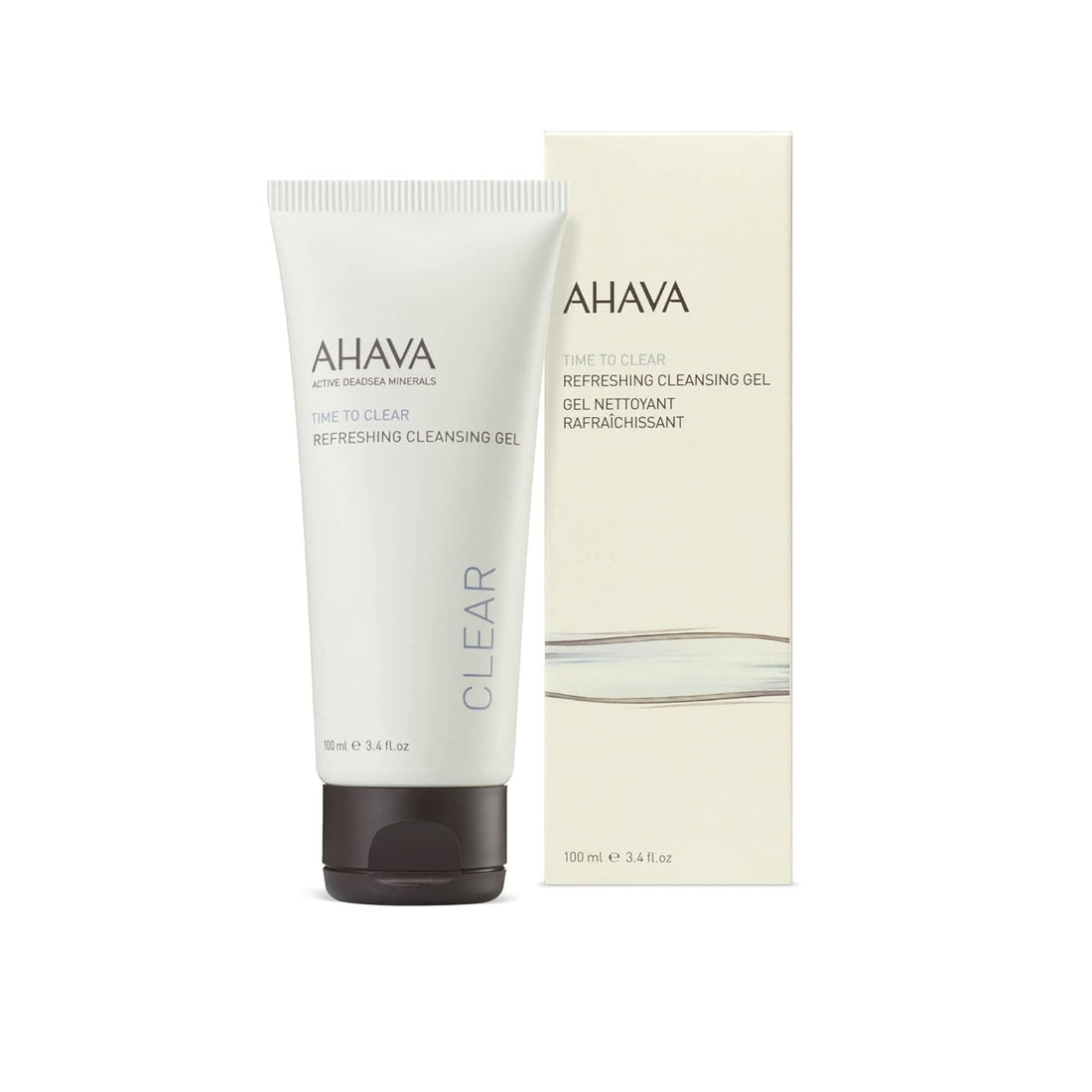 Ahava Cleanse Refreshing Cleansing Gel, Soapless, 3.4 fl oz 
