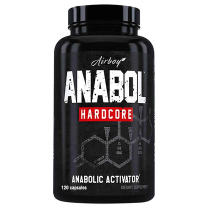 Anabol Hardcore Muscle Supplement - 120 Capsules Muscle Mass Power