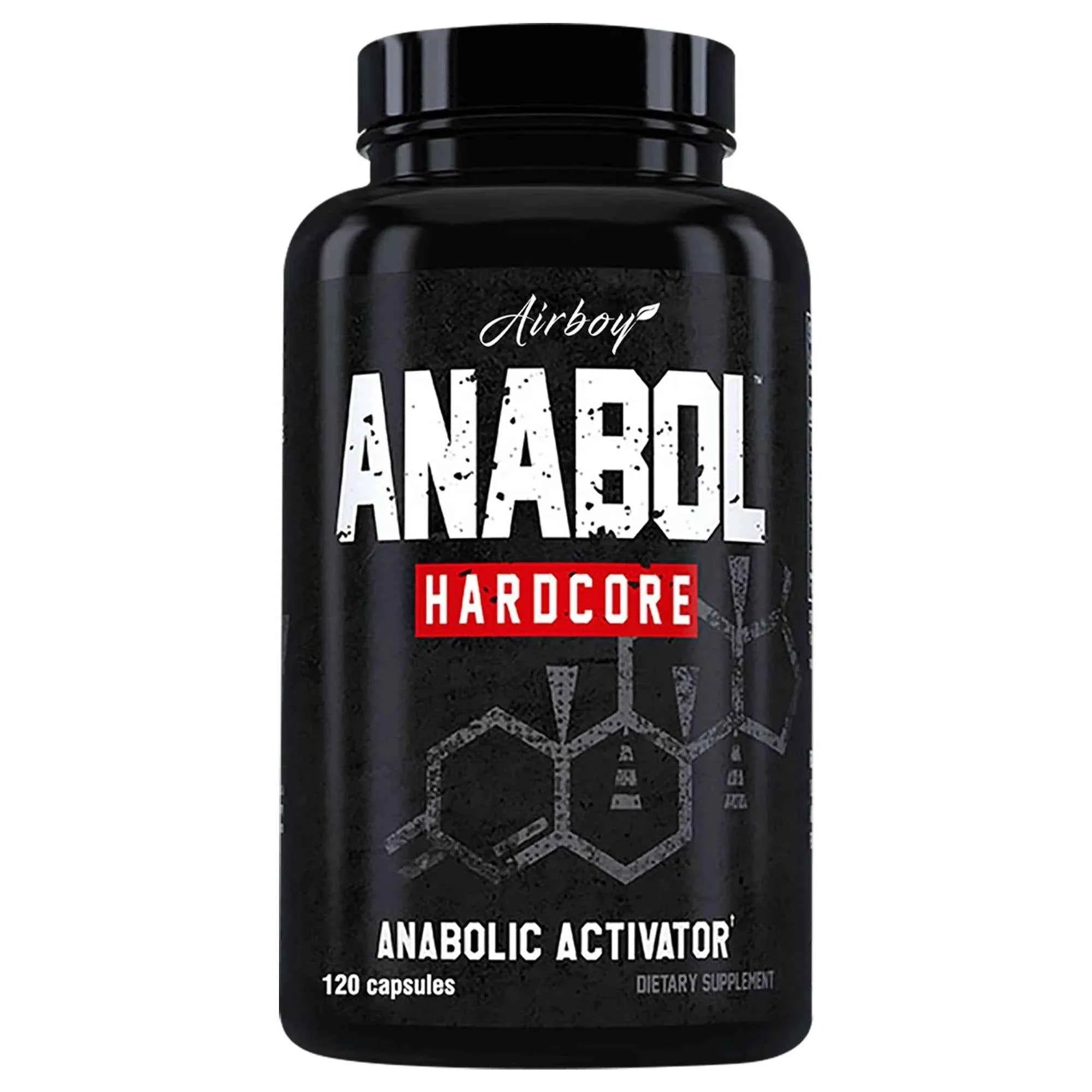 Anabol Hardcore Supplement 120 Caps – Lean Muscle &amp; Growth Support