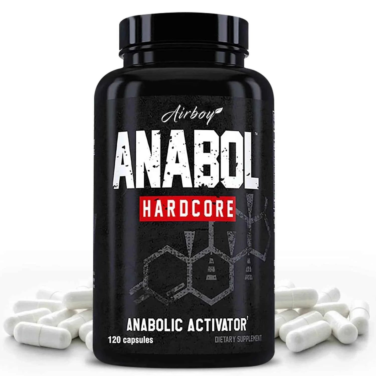 Anabol Hardcore Anabolic Activator Supplement Lean Muscle Mass Power