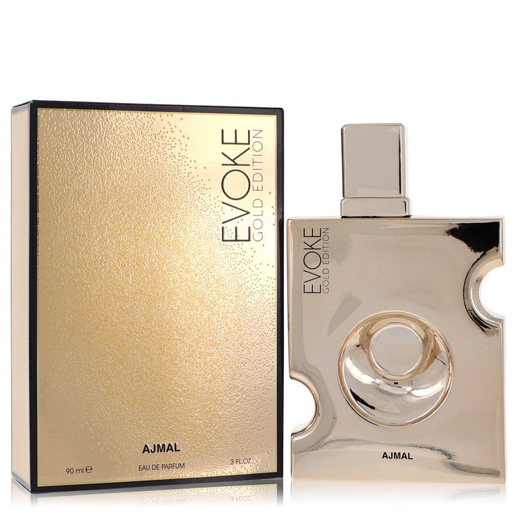 Ajmal Evoke Gold by Ajmal Eau De Parfum Spray 3 oz for Men 