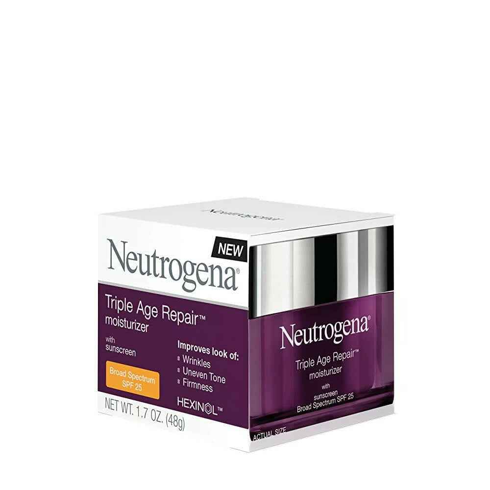 Neutrogena Triple Age Repair Anti Wrinkle Daily Facial Moisturizer With Spf 25