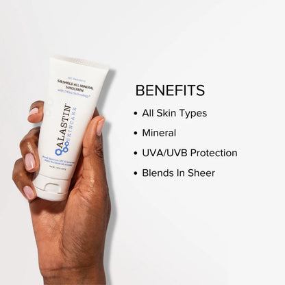 Alastin Skincare SilkSHIELD All Mineral Sunscreen SPF 30 1.9 Oz by Nava Beauty
