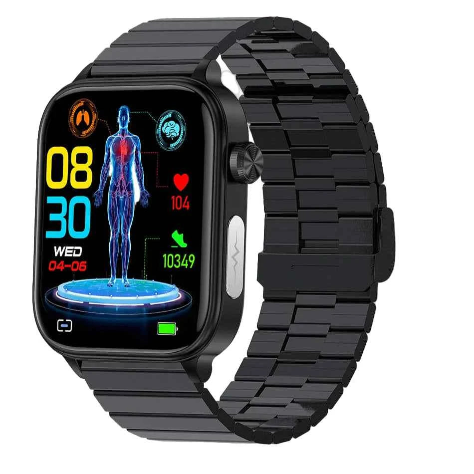 HealthPro™ All-in-One Smartwatch – ECG Monitoring &amp; AI Voice Assistant