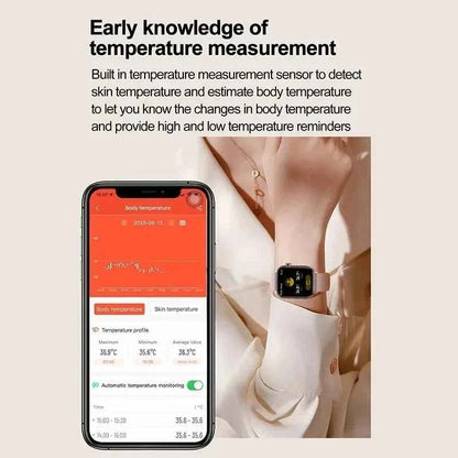 HealthPro™ All-in-One Smartwatch – ECG Monitoring &amp; AI Voice Assistant
