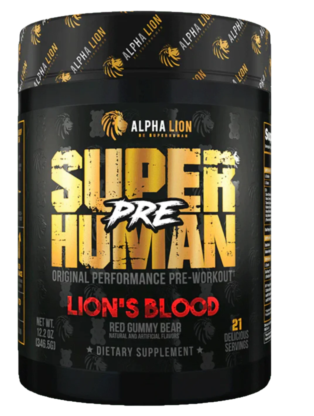 Alpha Lion Superhuman Pre-Workout Powder 21 Servings (42 Half-Servings)