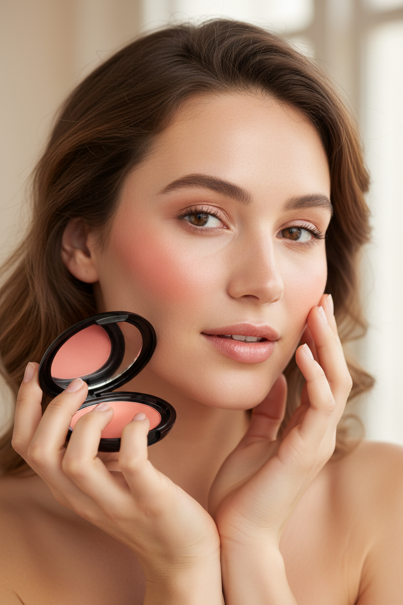 Blush Pressed Powder  DestGlow