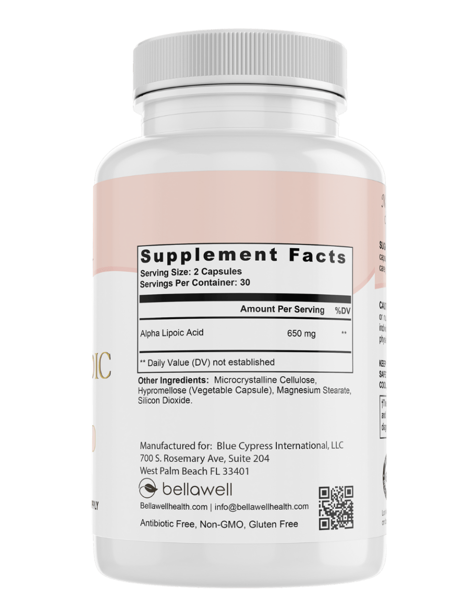 Alpha Lipoic Acid (ALA) by Bellawell
