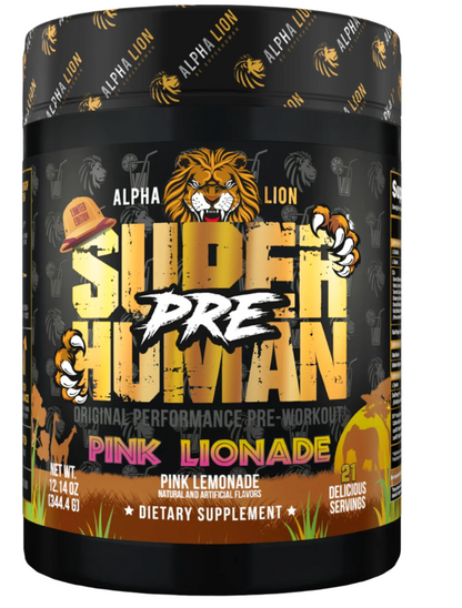 Alpha Lion Superhuman Pre-Workout Powder 21 Servings (42 Half-Servings)