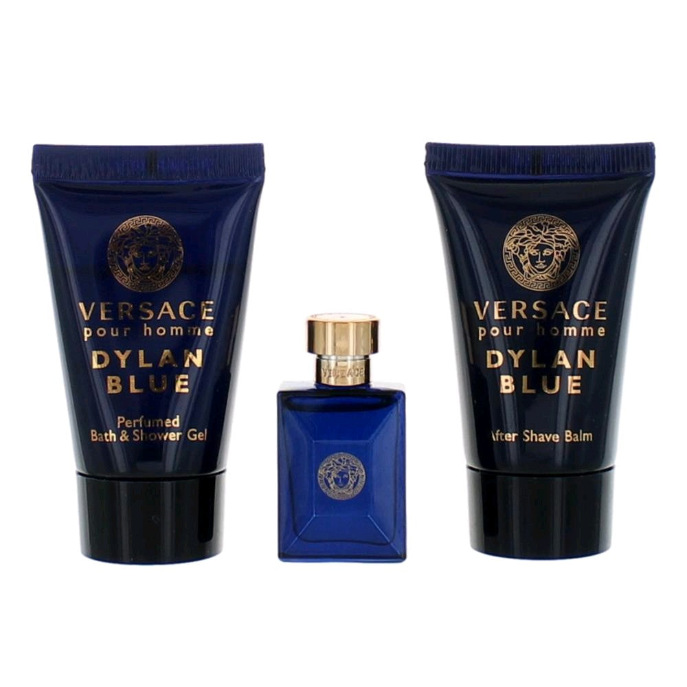 Versace Dylan Blue, 3 Piece Mini Gift Set for Men. by Avera Group
