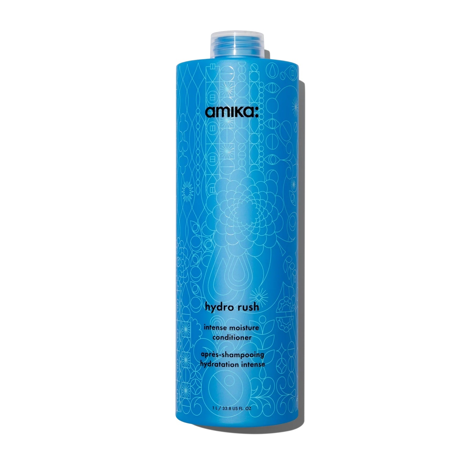 Amika Hydro Rush Intense Moisture Conditioner with Hyaluronic Acid by Nava Beauty