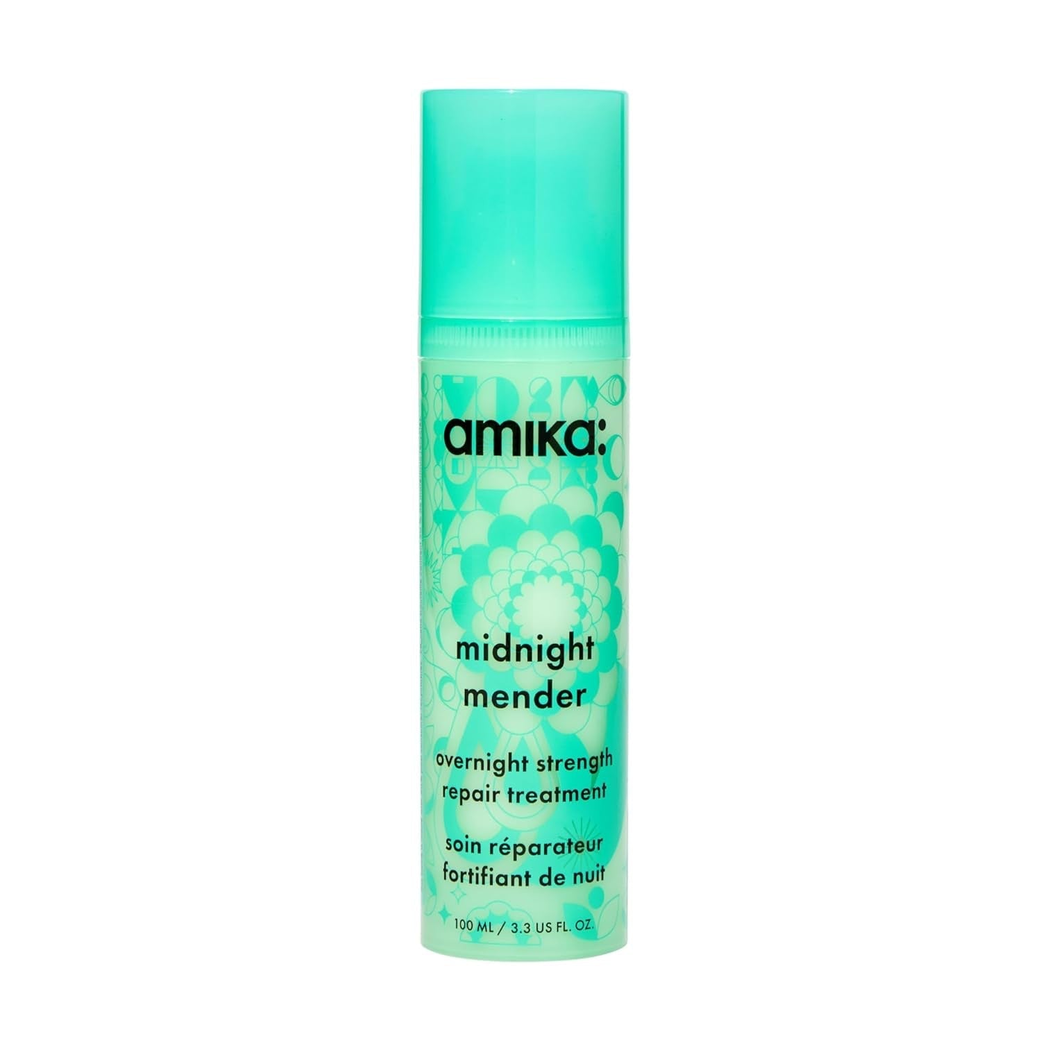 Amika Midnight Mender Overnight Strength Repair Treatment Mask 3.3 Oz by Nava Beauty