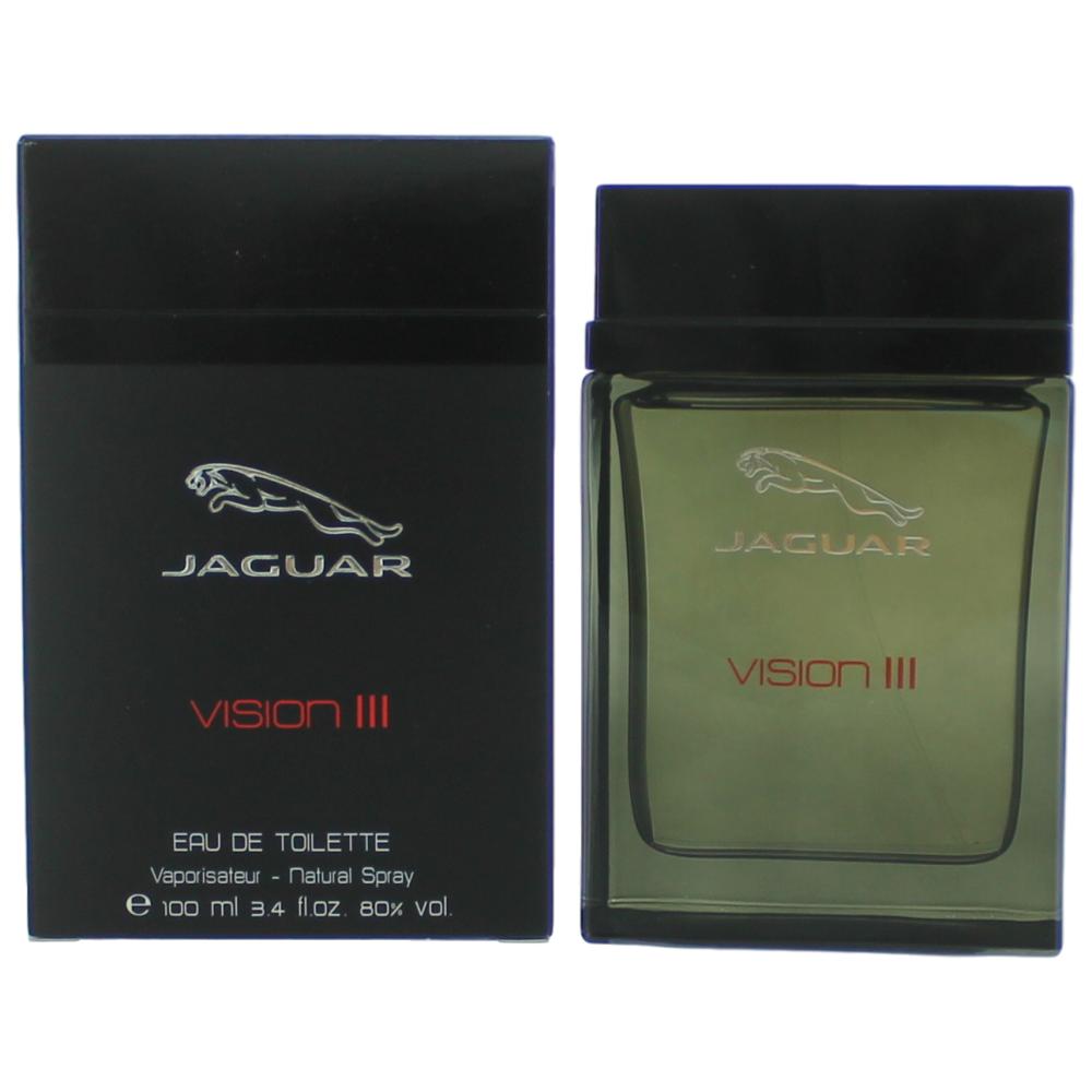 Jaguar Vision III, 3.4 oz EDT Spray for Men by Avera Group